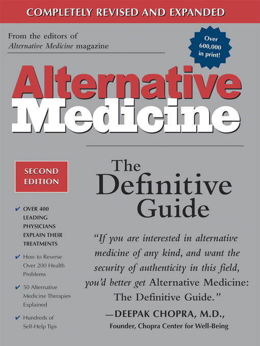 Title details for Alternative Medicine by Larry Trivieri - Available